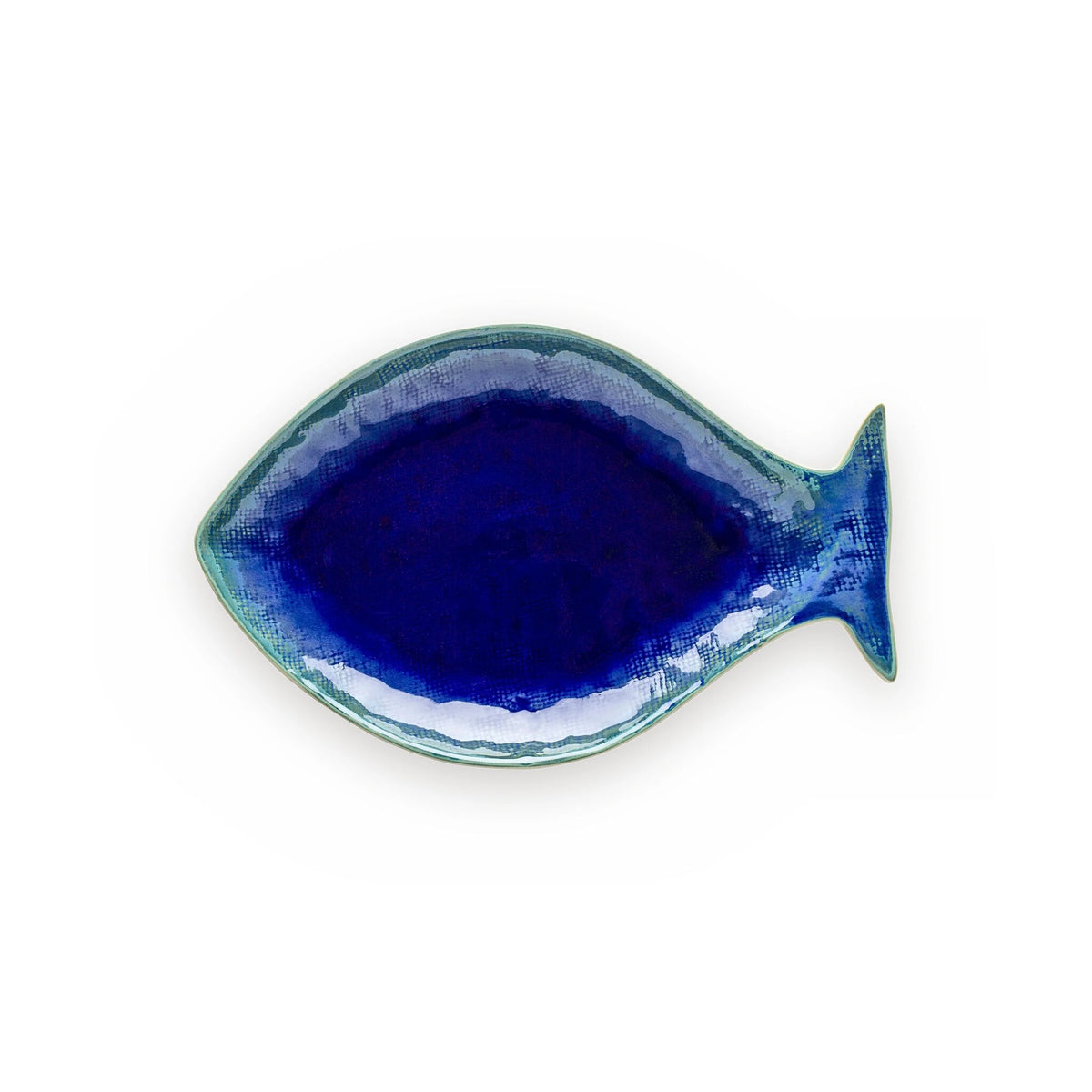 Блюдо в форме рыбы Dori из керамики