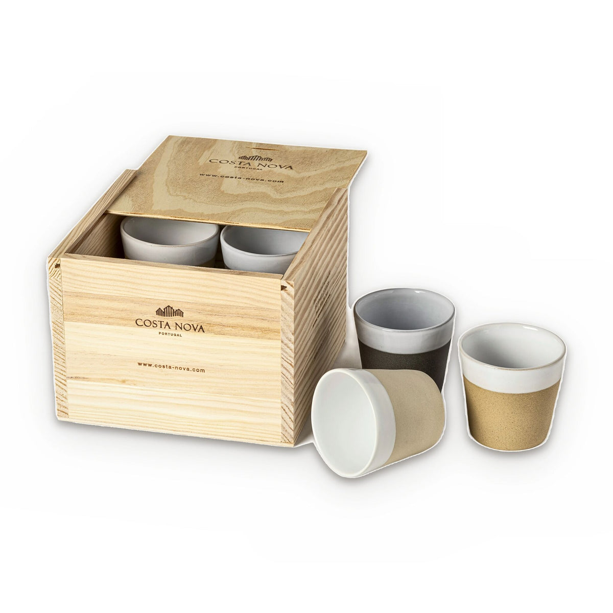 Набор чашек Grespresso Nature из керамики, фото 7