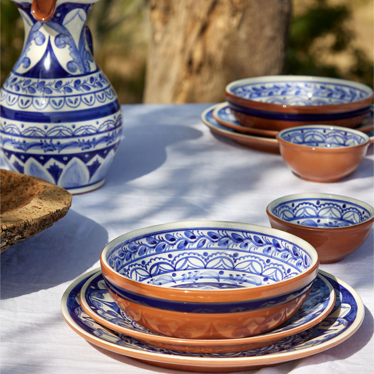 Декоративная чаша Alentejo Terracotta из керамики, фото 4