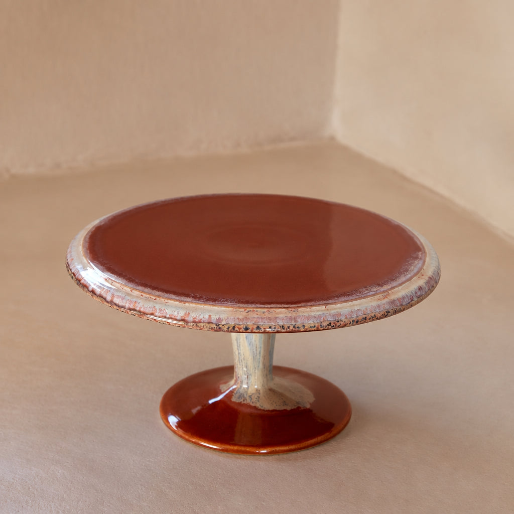 Блюдо на ножке Poterie из керамики, фото 2